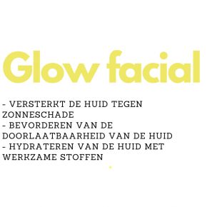 glow facial behandeling